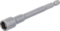 [2766BG] BGS - 2766 - Douille à choc, six pans, extra longue pour perceuses 6,3 mm (1/4") 10 mm