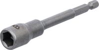 [2767BG] BGS - 2767 - Douille à choc, six pans, extra longue pour perceuses 6,3 mm (1/4") 11 mm