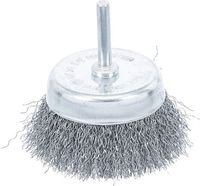 [3076BG] BGS - 3076 - Brosse ronde réception de goupille 6 mm Ø 75 mm