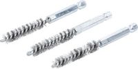[3078-9-SBG] BGS - 3078-9-S - Brosse en acier 9 mm 6,3 mm (1/4") 3 pièces