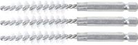 [3078-10-NBG] BGS - 3078-10-N - Brosse plate Nylon 10 mm 6,3 mm (1/4") 3 pièces