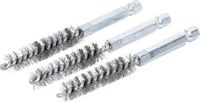 [3078-10-SBG] BGS - 3078-10-S - Brosse en acier 10 mm 6,3 mm (1/4") 3 pièces