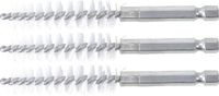 [3078-13-NBG] BGS - 3078-13-N - Brosse plate Nylon 13 mm 6,3 mm (1/4") 3 pièces