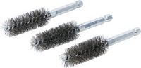 [3078-17-SBG] BGS - 3078-17-S - Brosse en acier 17 mm 6,3 mm (1/4") 3 pièces
