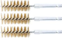 [3078-18-MBG] BGS - 3078-18-M - Brosse en laiton 18 mm 6,3 mm (1/4") 3 pièces