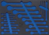 [4012-5BG] BGS - 4012-5 - Insert de servante d'atelier 3/3 vide pour art. 4012