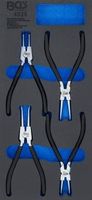 [4025BG] BGS - 4025 - Insert de servante d'atelier 1/3 : Jeu de pinces à circlips 4 pièces