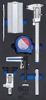 [4031BG] BGS - 4031 - Insert de servante d'atelier 1/3 : Jeu d’outils de mesure 7 pièces