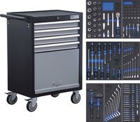 [4086BG] BGS - 4086 - Servante d'atelier, "Profil Junior" 4 tiroirs avec 151 outils
