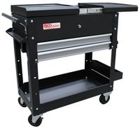 [4105BG] BGS - 4105 - Servante d'atelier 2 tiroirs tablette d'extension horizontale vide