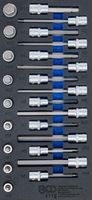 [4116BG] BGS - 4116 - Insert de servante d’atelier 1/3: Jeu de douilles à embouts 12,5 mm (1/2") six pans int