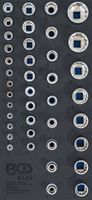 [4149BG] BGS - 4149 - Insert de servante d’atelier 1/3 : Jeu de douilles de clé, douze pans 6,3 mm (1/4") / 1
