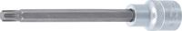 [4173BG] BGS - 4173 - Douilles à embouts longueur 140 mm 12,5 mm (1/2") profil cannelé (pour RIBE) M8