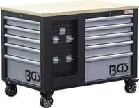 [4199BG] BGS - 4199 - Servante d’atelier 2 x 5 tiroirs 1 armoire vide