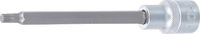 [4331BG] BGS - 4331 - Douille à embouts longueur 140 mm 12,5 mm (1/2") denture multiple intérieure (pour XZN)