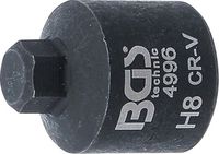 [4996BG] BGS - 4996 - Douille pour étrier six pans intérieurs extra court 8 mm