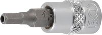 [5156-4BG] BGS - 5156-4 - Douille à embouts Empreinte carré femelle 6,3 mm (1/4") six pans femelle avec alésage