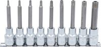 [5178BG] BGS - 5178 - Jeu de douilles à embouts 12,5 mm (1/2") Profil T (pour Torx) avec perçage 9 pièces