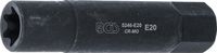 [5246-E20BG] BGS - 5246-E20 - Douille de clé à douilles, profil E, extra longue 22 mm E20