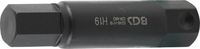 [5246-H19BG] BGS - 5246-H19 - Embout Longueur 100 mm 22 mm six pans intérieurs 19 mm