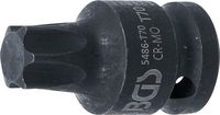 [5486-T70BG] BGS - 5486-T70 - Douille à embouts à choc longueur 42 mm 12,5 mm (1/2") profil T (pour Torx) T70