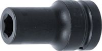 [5500-19BG] BGS - 5500-19 - Douille à choc, six pans, longue 25 mm (1") 19 mm