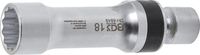 [6849BG] BGS - 6849 - Douille articulée à bougie douze pans avec ressort de retenue 18 mm