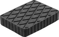 [7006BG] BGS - 7006 - Tampon en caoutchouc pour pont élévateur 160 x 120 x 30 mm