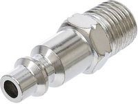 [7057BG] BGS - 7057 - Raccord rapide à air comprimé filetage mâle 6,3 mm (1/4") États-Unis/France