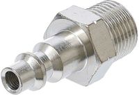 [7064BG] BGS - 7064 - Raccord rapide à air comprimé filetage mâle 10 mm (3/8") États-Unis/France
