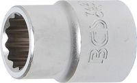 [7421BG] BGS - 7421 - Douille pour clé, douze pans 20 mm (3/4") 21 mm