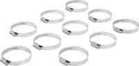 [8095-50X70BG] BGS - 8095-50X70 - Colliers inoxydable 50 x 70 mm 10 pièces