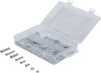 [8134BG] BGS - 8134 - Assortiment de vis et écrous métriques M4 / M5 126 pièces
