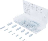 [8141BG] BGS - 8141 - Assortiment de clavettes 60 pièces