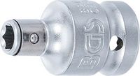 [8201BG] BGS - 8201 - Adaptateur avec bille de retenue 12,5 mm (1/2") six pans intérieurs 6,3 mm (1/4")