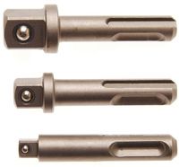 [8214BG] BGS - 8214 - Jeu d’adaptateurs SDS mâle 6,3 mm (1/4"), 10 mm (3/8"), 12,5 mm (1/2") 3 pièces