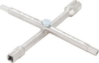 [8448BG] BGS - 8448 - Clé en croix pour ouverture de porte de locaux techniques