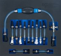 [8819BG] BGS - 8819 - Insert kit de purge avec pompe d'amorçage basse pression diesel pour Ford, PSA, Opel, F