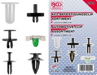 [9042BG] BGS - 9042 - Assortiment de clips de fixation automobiles pour BMW & VW 290 pièces