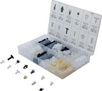 [9051BG] BGS - 9051 - Assortiment de clips de fixation automobiles pour Peugeot & Citroën 345 pièces