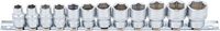 [9104BG] BGS - 9104 - Jeu de Douilles, six pans 10 mm (3/8") 8 - 19 mm 12 pièces