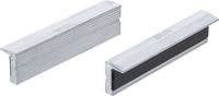 [9282BG] BGS - 9282 - Mors de protection pour étau aluminium largeur 125 mm 2 pièces
