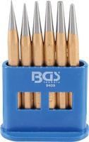 [9409BG] BGS - 9409 - Jeu de chasse-goupilles/pointeaux 120 mm 1 - 5 mm 6 pièces
