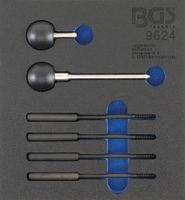 [9624BG] BGS - 9624 - Insert de servante d'atelier 1/6 : Outil de fixation de vilebrequin pour Porsche Boxste