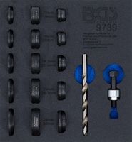 [9739BG] BGS - 9739 - Insert de servante d'atelier 1/6 : Jeu de matrices de poinçonnage pour capteur de stati
