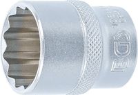 [10644BG] BGS - 10644 - Douille pour clé, douze pans 12,5 mm (1/2") 24 mm