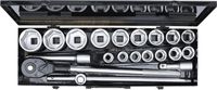[15113BG] BGS - 15113 - Coffret de douilles 20 mm (3/4") 19 - 50 mm 20 pièces