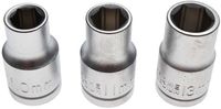 [15123BG] BGS - 15123 - Jeu de douilles 12,5 mm (1/2") 10 - 11 - 13 mm 3 pièces
