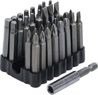 [20810BG] BGS - 20810 - Jeu d’embouts pour vis de verrouillage 6,3 mm (1/4") 33 pièces