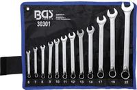 [30301BG] BGS - 30301 - Jeu de clés mixtes coudées 6 - 22 mm 12 pièces